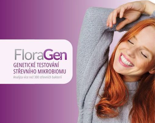 Floragen - testování střevního mikrobiomu