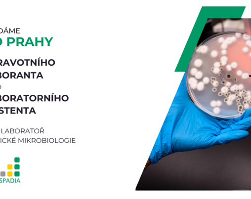 Hledáme do Prahy zdravotního asistenta/laboranta pro mikrobiologickou laboratoř