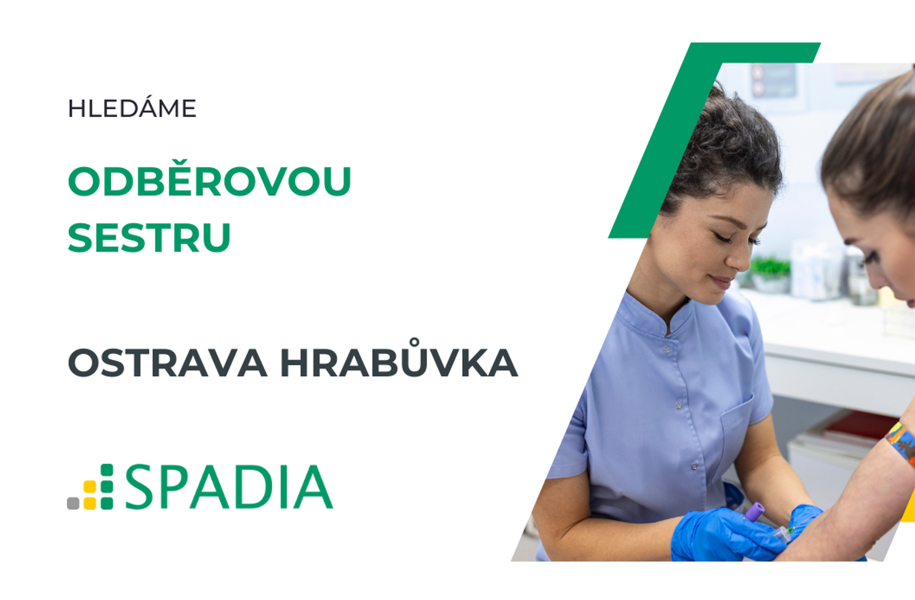 Hledáme do Ostravy odběrovou sestru